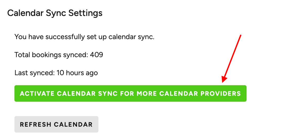 How to set up your calendar sync with Sign In Scheduling 10to8